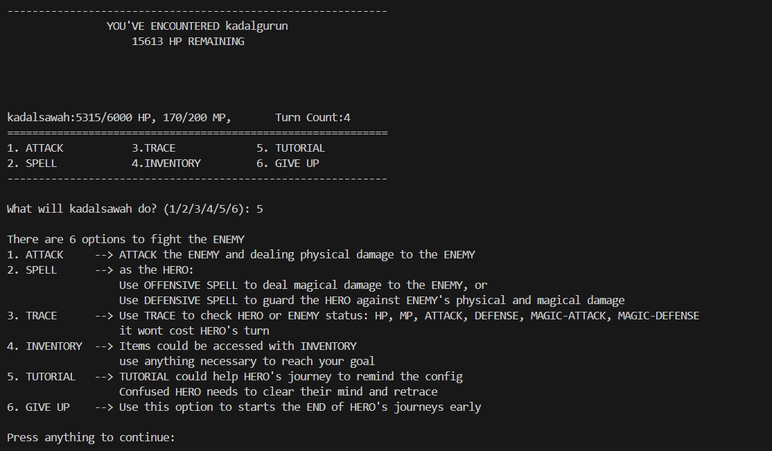 Turn-Based Role-Playing Game (RPG) Simulation